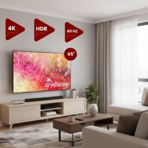 SAMSUNG 65 4K Crystal UHD TV