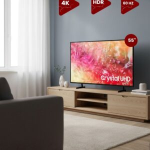 Samsung 55 4k crystal UHD televiyon